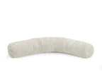 Bodykussen polyester crème 140 x 20 cm, afneembare hoes, voor in bed