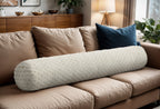Bodykussen polyester crème 140 x 20 cm, afneembare hoes, voor in bed