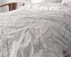 Dekbedovertrek micropercale microvezel 240 x 220 cm, met kussenslopen 60 x 70 cm, kleurvast en antiallergisch