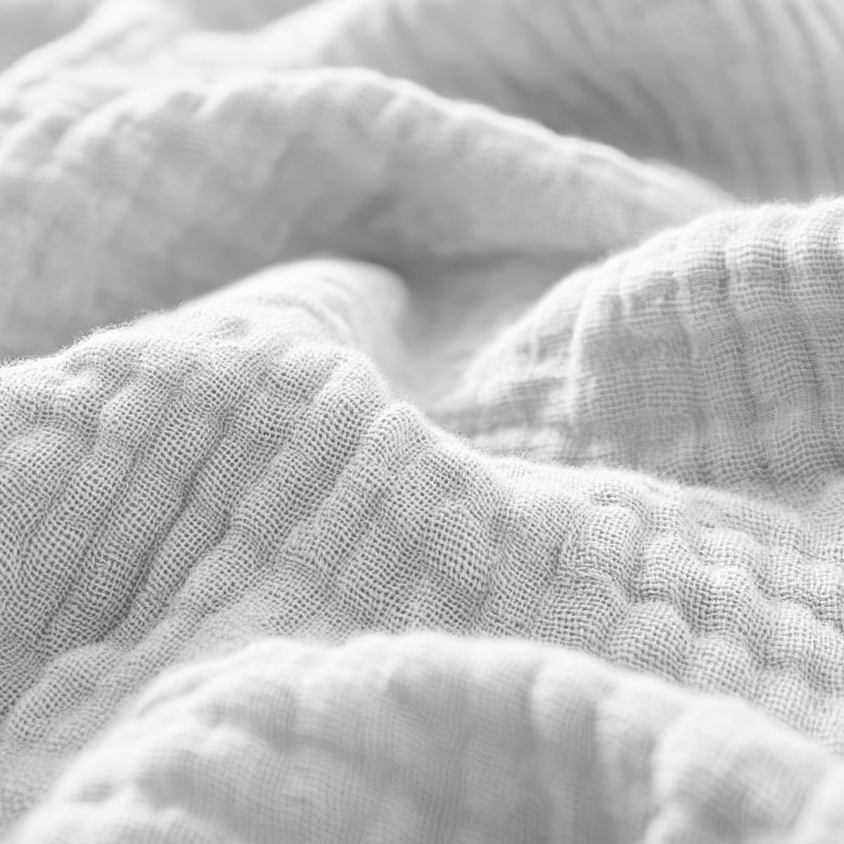 Hoeslaken katoen mousseline wit 90 x 200 cm, hoekhoogte 40 cm, voor matras en boxspring