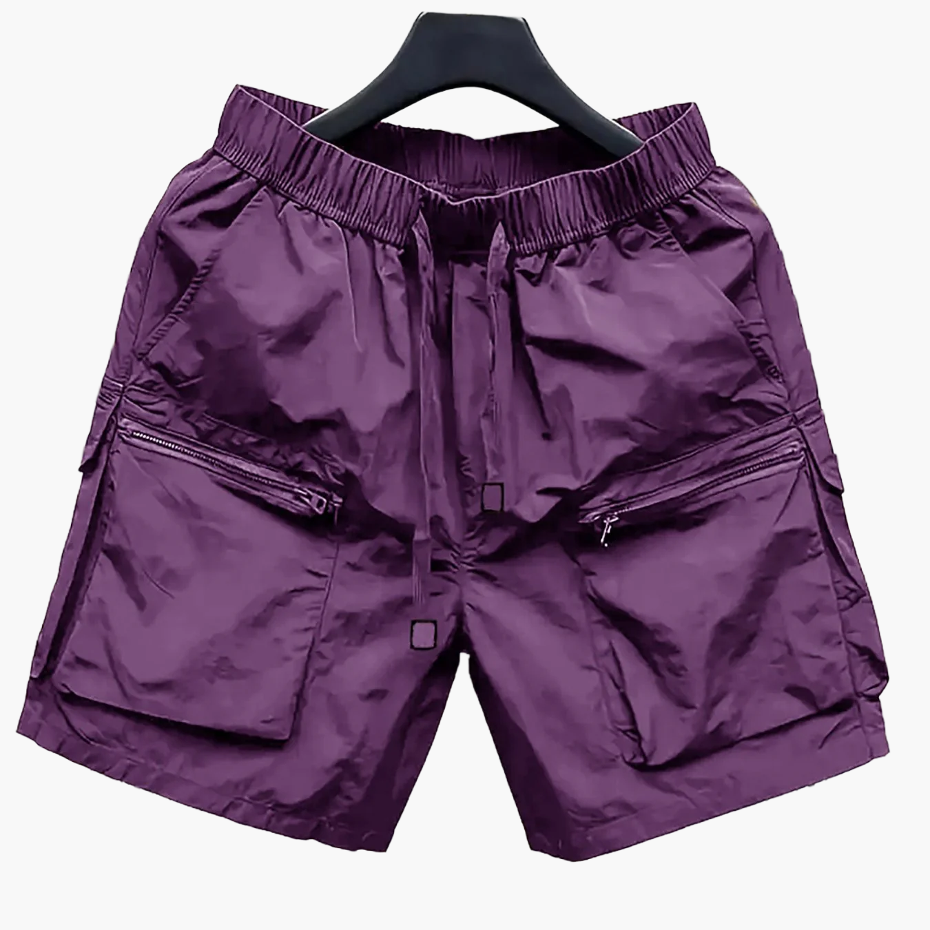 Men's Cargo Shorts with Large Pockets and Zipper – Casual Style for Everyday and Leisure