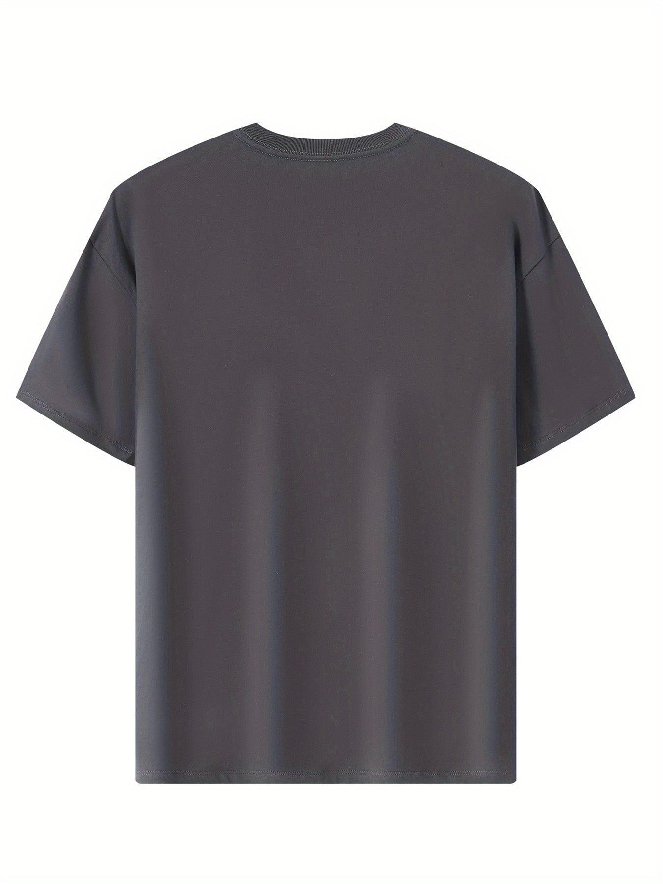 Men's Basic Street Style Short Sleeve T-Shirt – Casual Fashion for Everyday and Leisure