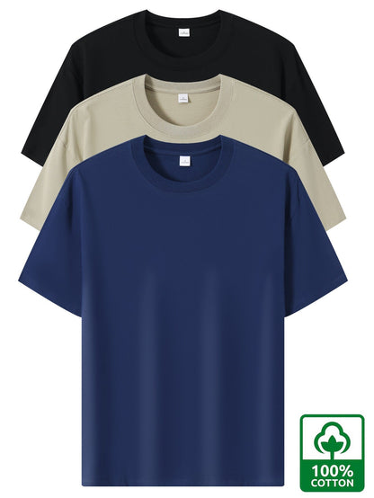 Herren Basic Oversize T-Shirt im 3er-Pack – Lässiger Alltag & Streetwear Stil