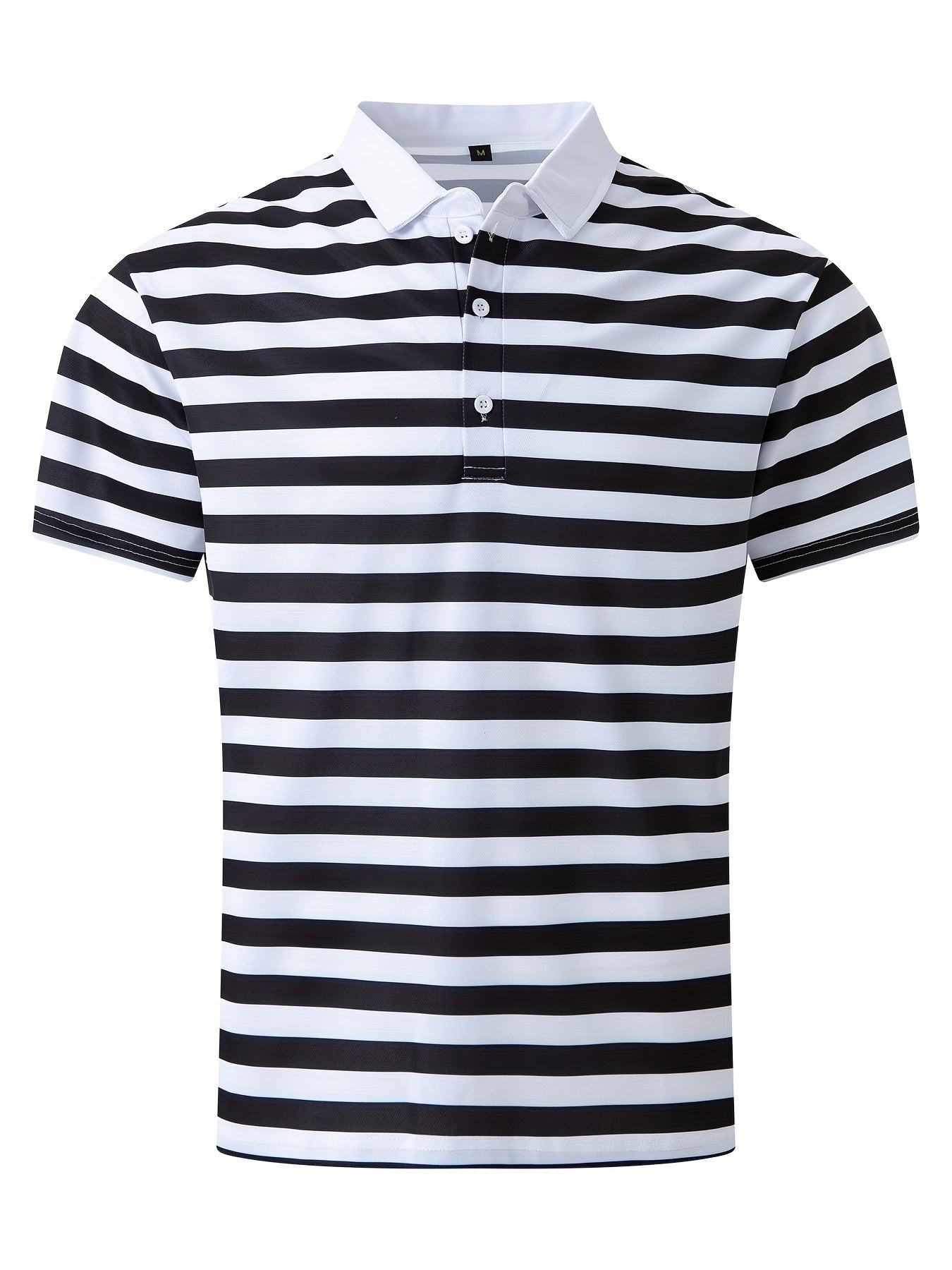 Herren Polo-Shirt mit Streifen – Maritimer Casual-Look für Sommer und Freizeit