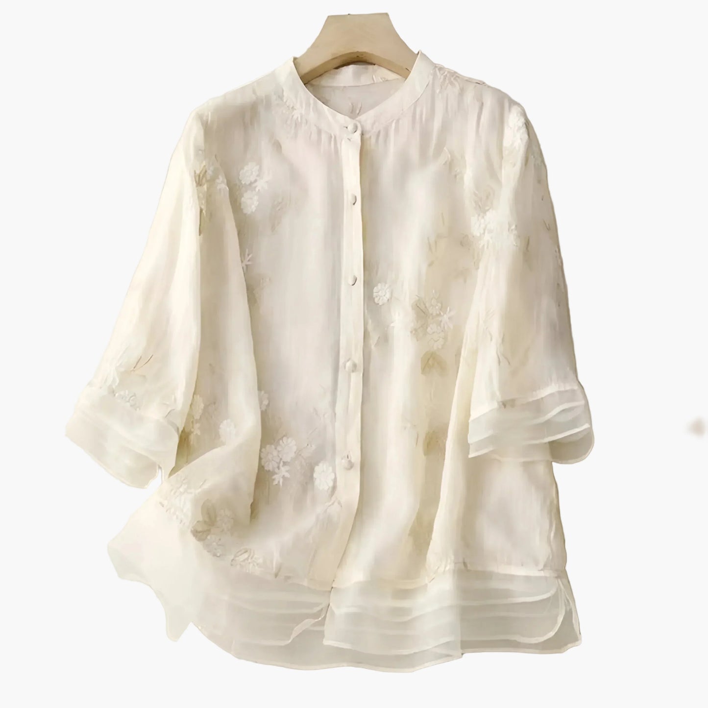 Women's blouse with embroidery – Elegant style for everyday and special occasions