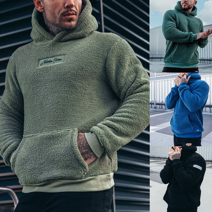 Men's Plush Style Hoodie – Cozy Casual Hoodie for Maximum Comfort