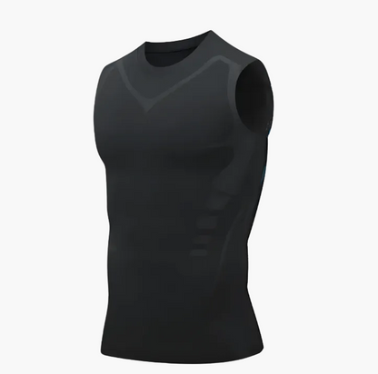 Men's Compression Tank Top Shapewear Sports Fitness Performance Shirt
