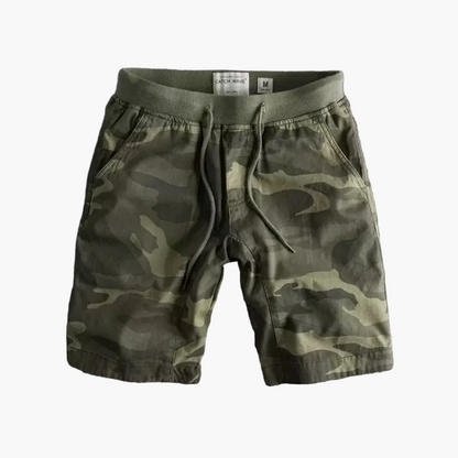 Men's Camouflage Exercise and Leisure Shorts – Athletic Appearance for Outdoor and Workout