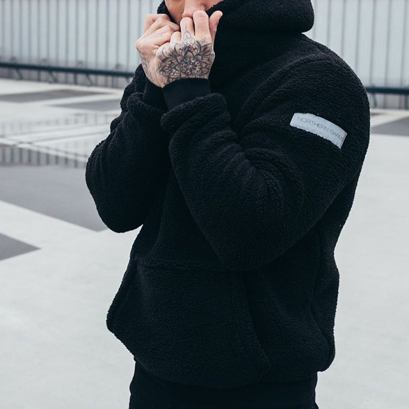 Men's Plush Style Hoodie – Cozy Casual Hoodie for Maximum Comfort