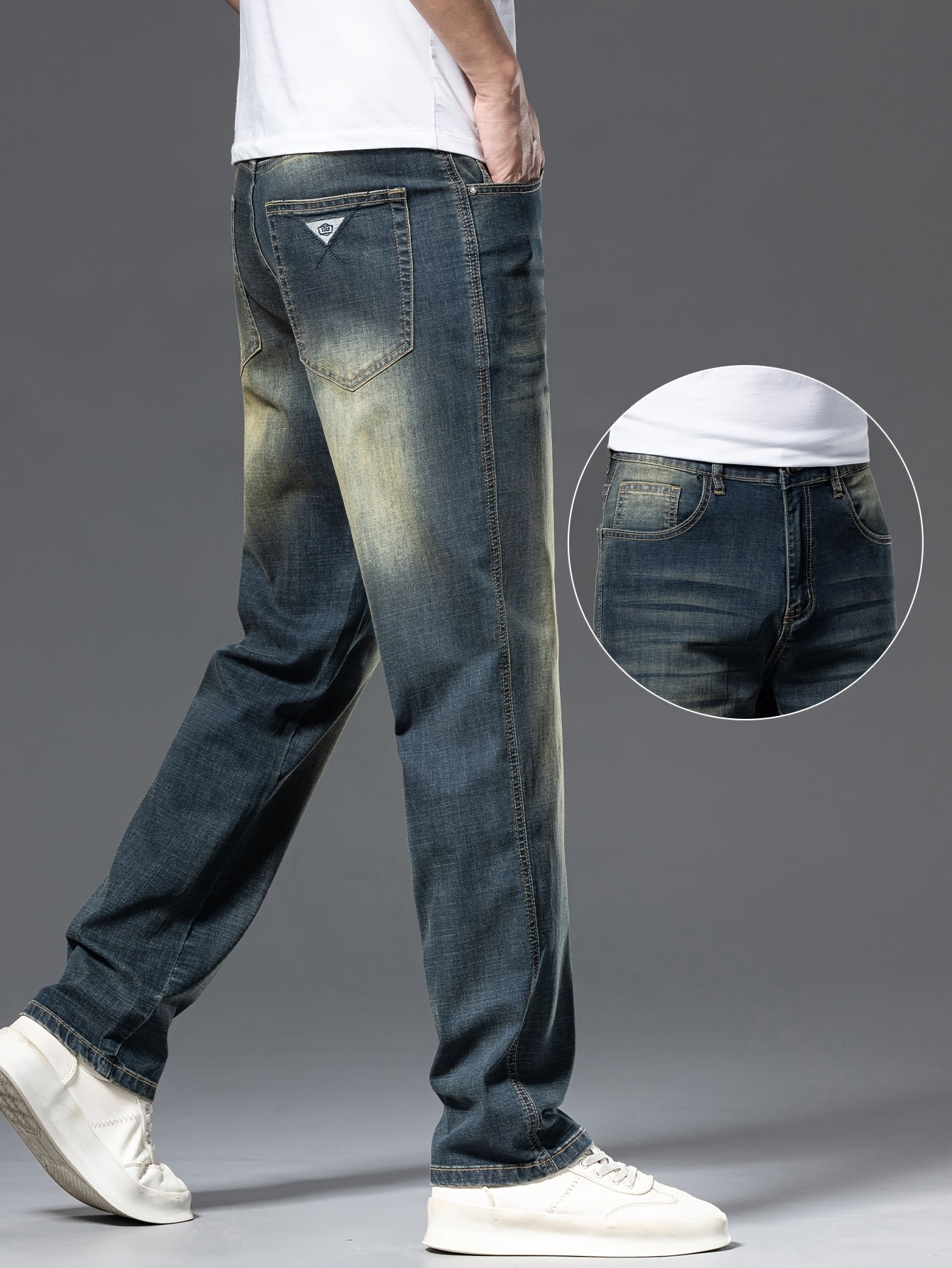 Men's Straight Jeans in Casual Look – Comfortable Leisure Pants with Modern Cut