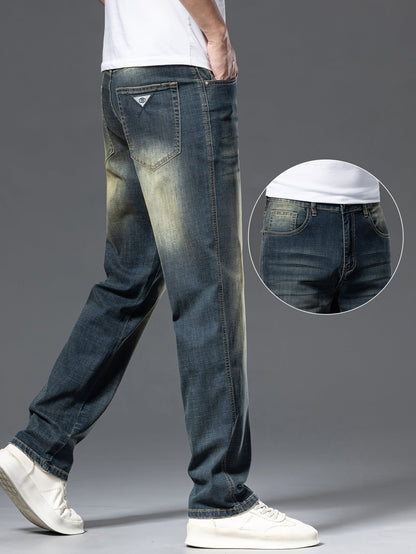 Men's Straight Jeans in Casual Look – Comfortable Leisure Pants with Modern Cut