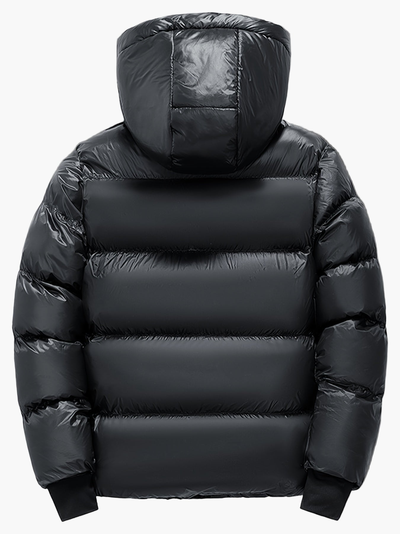 Herren Daunen-Steppjacke mit Kapuze für Outdoor und Alltag – Winterjacke im sportlichen Stil