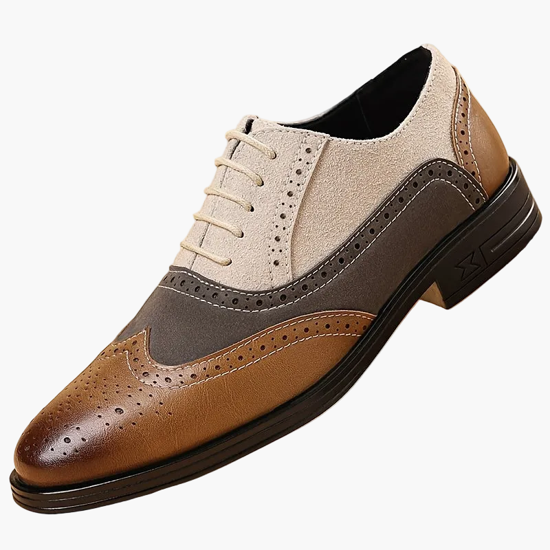 Men's Business Lace-Up Shoes Classic Elegant for Everyday & Office