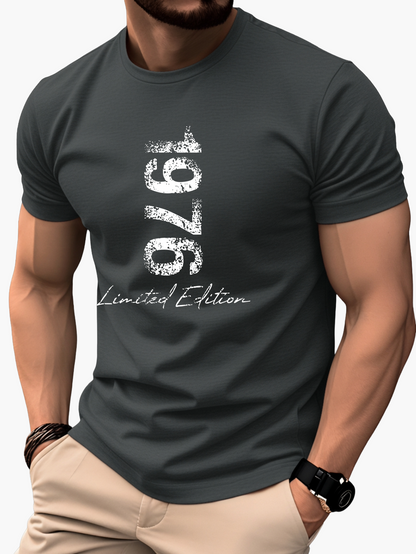 Men's T-Shirt 1976 Limited Edition – Vintage Style Casual Shirt