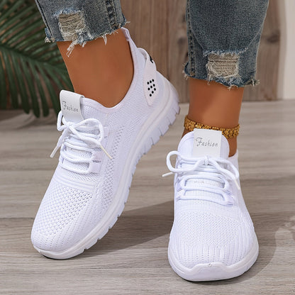 Women's Sneakers for Leisure & Sports – Breathable Low-Top Trainers for Everyday and Fitness