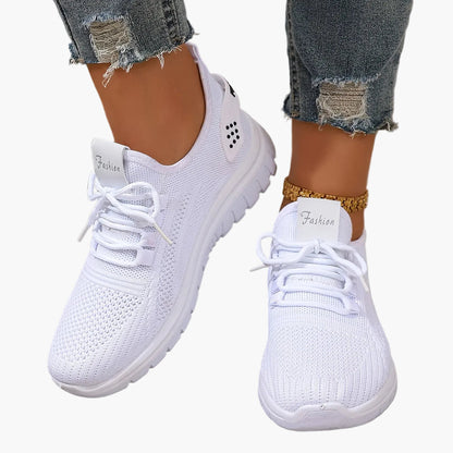 Women's Sneakers for Leisure & Sports – Breathable Low-Top Trainers for Everyday and Fitness