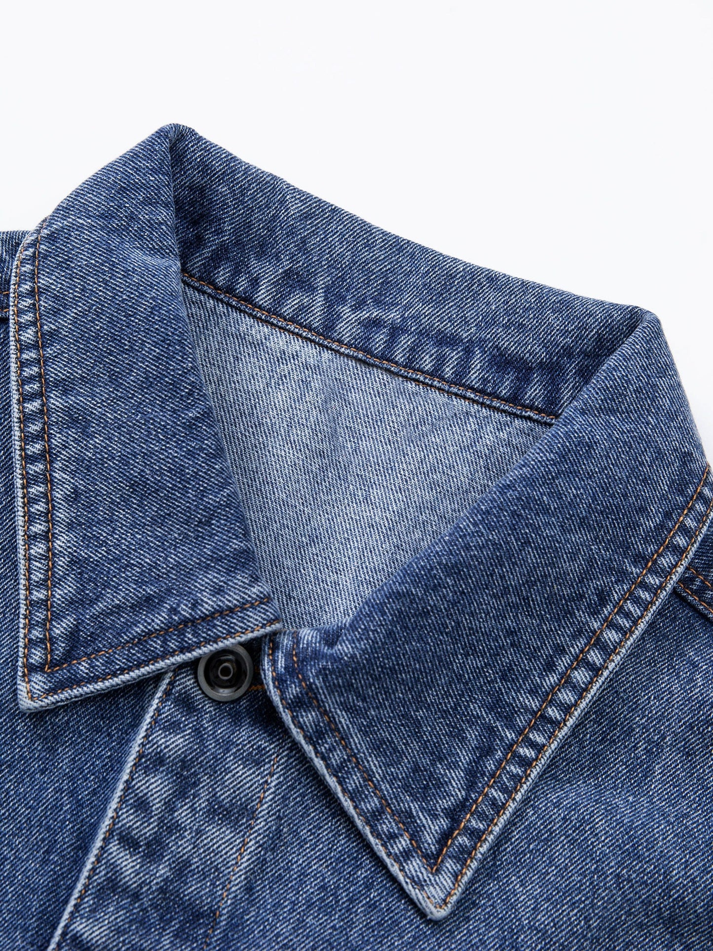 Men's Casual Style Denim Vest for Spring and Autumn – Sleeveless Vest with Button Front and Notched Collar