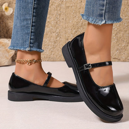 Women's Preppy Style Mary Jane Shoes for Everyday and Leisure