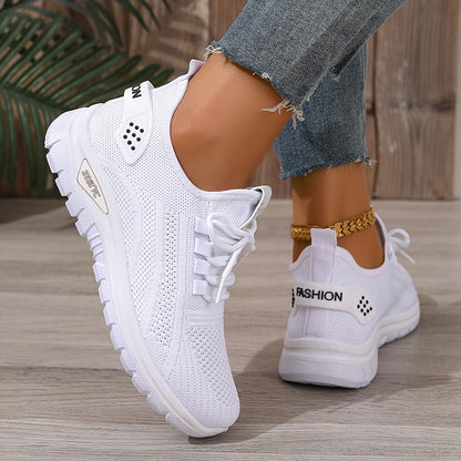 Women's Sneakers for Leisure & Sports – Breathable Low-Top Trainers for Everyday and Fitness