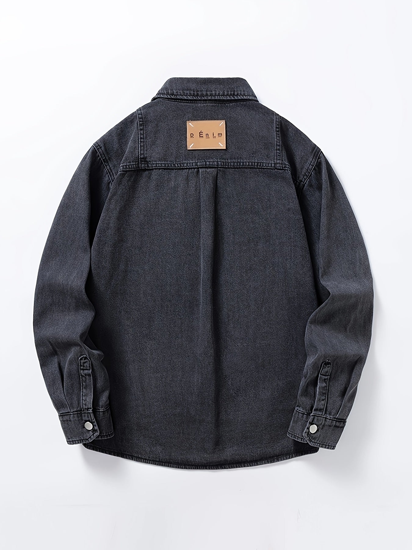 Men's Denim Overshirt in Casual Style – Ideal for Everyday and Leisure