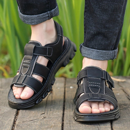 Herren Outdoor Sandale – Bequeme Freizeit- und Wandersandalen für Sommerurlaub