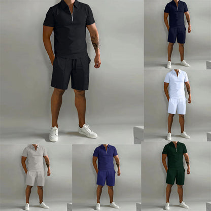 Adam – Sports suit with fashionable shorts for men