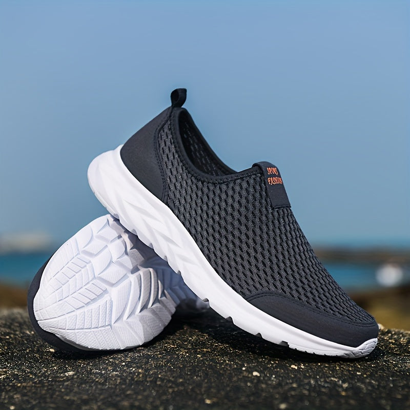 Women's Slip-On Mesh Sneakers for Everyday and Sports – Comfortable Casual Shoes