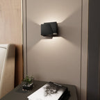 Wandlamp mat zwart gepoedercoat staal, modern, G9 fitting, max. 8 W led – 17 x 13 cm
