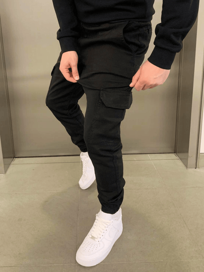 Men's Jogger Work Pants Street Style with Utility Pockets – City Leisure & Exercise