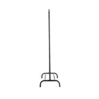 Kledingrek metaal zwart met open frame en onderrail – 80 x 40 x 150 cm, voor kleding en woonaccessoires