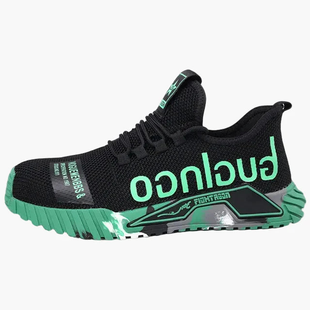 Men's Work Sneakers Safety Shoe Sporty Style for Work and Leisure