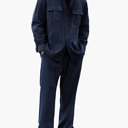 Men's Casual Set – Loose 2-Piece Outfit for Everyday & Leisure