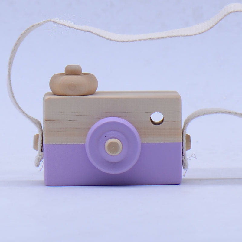 Wooden Kids Camera Toy – Unisex, Creative Role Play & Learning Fun
