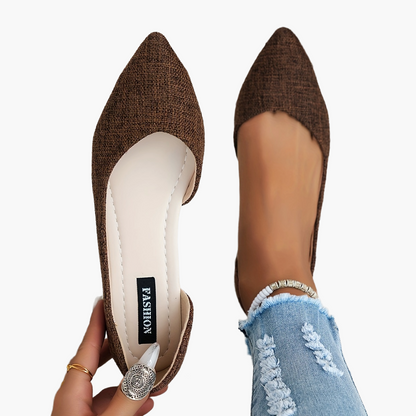 Women's Elegant Pointed Toe Ballet Flats for Everyday and Office Use