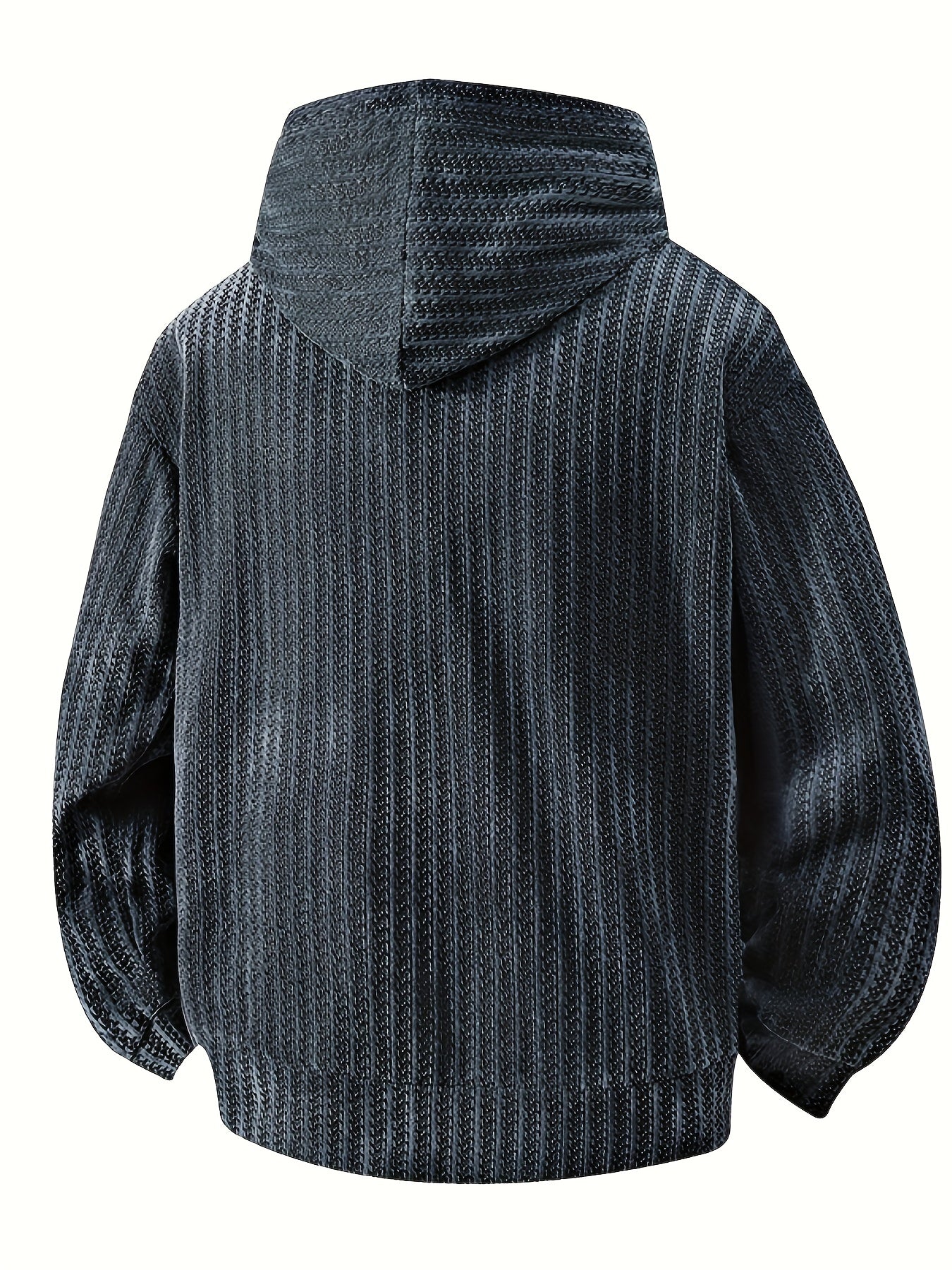 Structured hoodie with a hood and kangaroo pocket
