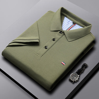 Louis – Trendy summer polo shirt for men with short sleeve