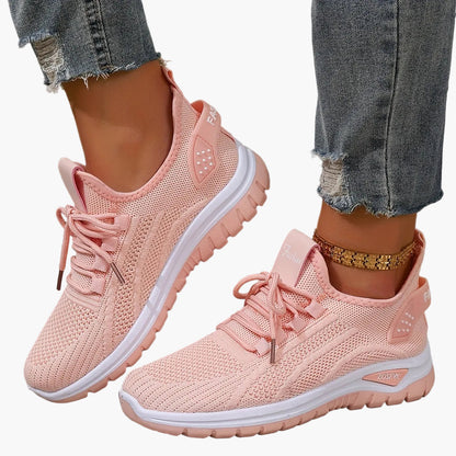 Women's Sneakers for Leisure & Sports – Breathable Low-Top Trainers for Everyday and Fitness