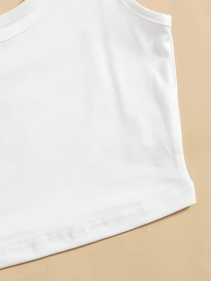 Women's Basic Tank Top for Sports and Leisure – Modern Sleeveless Top