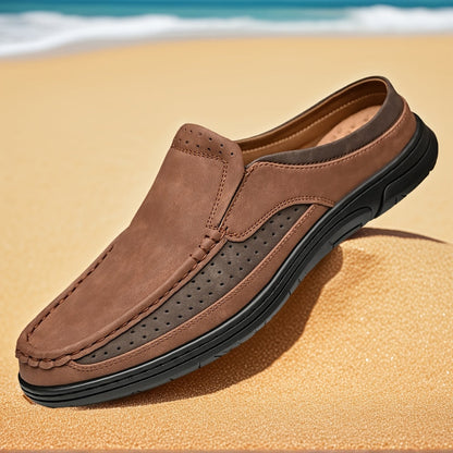 Men's Slip-On Loafer Moccasin Style – Elegant Casual Shoes for a Relaxed Summer Outfit