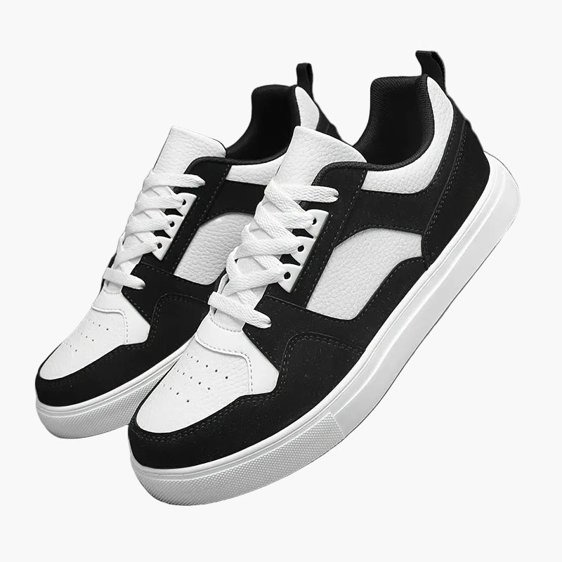 Men's Low Top Sneakers Preppy Style Casual Trainers