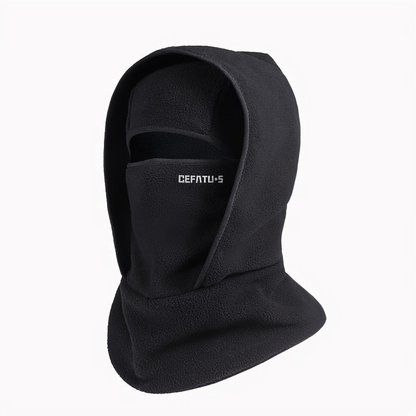 Fleece Balaclava Windproof Neck Warmer Hood Winter Hat