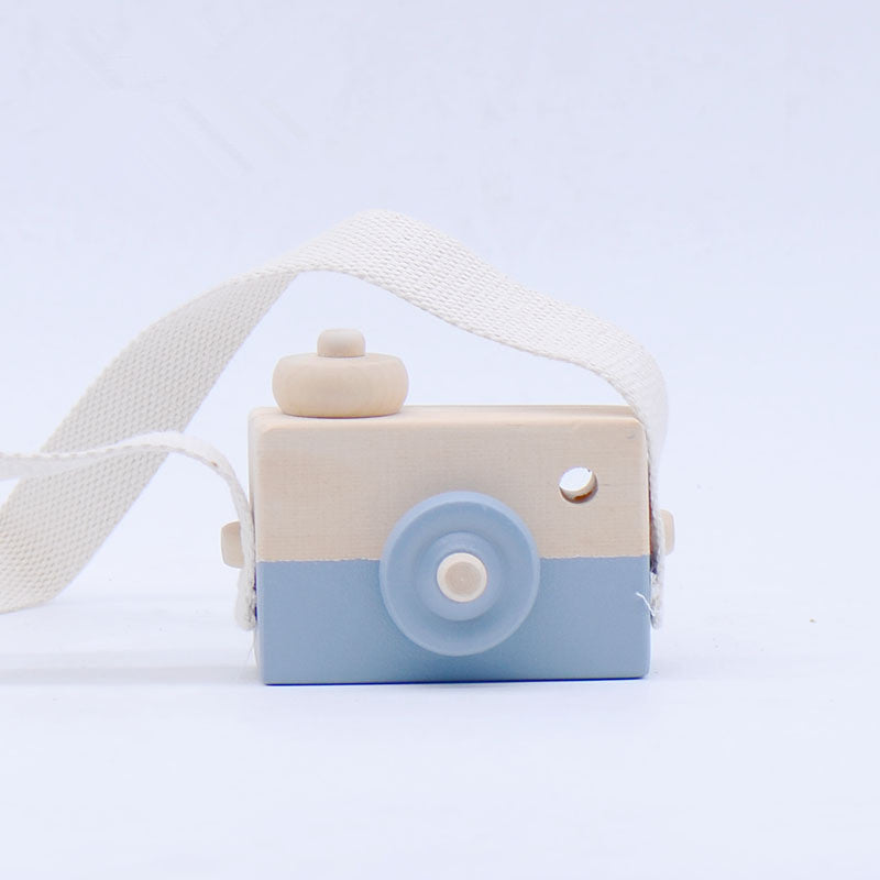 Wooden Kids Camera Toy – Unisex, Creative Role Play & Learning Fun