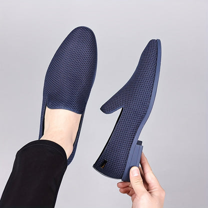 Herren Slip-On Business Loafer – Eleganter Bequemer Freizeitschuh für Büro & Alltag
