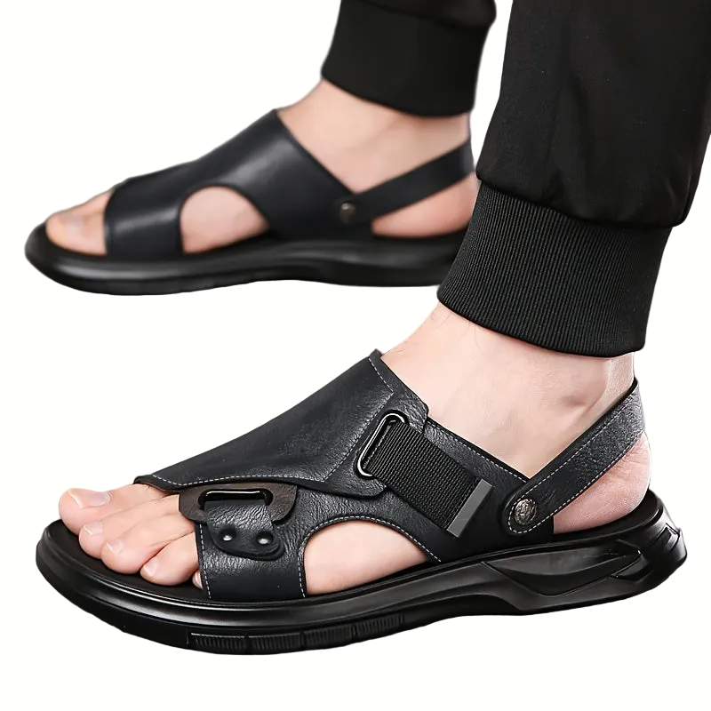 Herren Komfort Sandalen – Offene Sommerschuhe mit modischem Design für Urlaub & Alltag