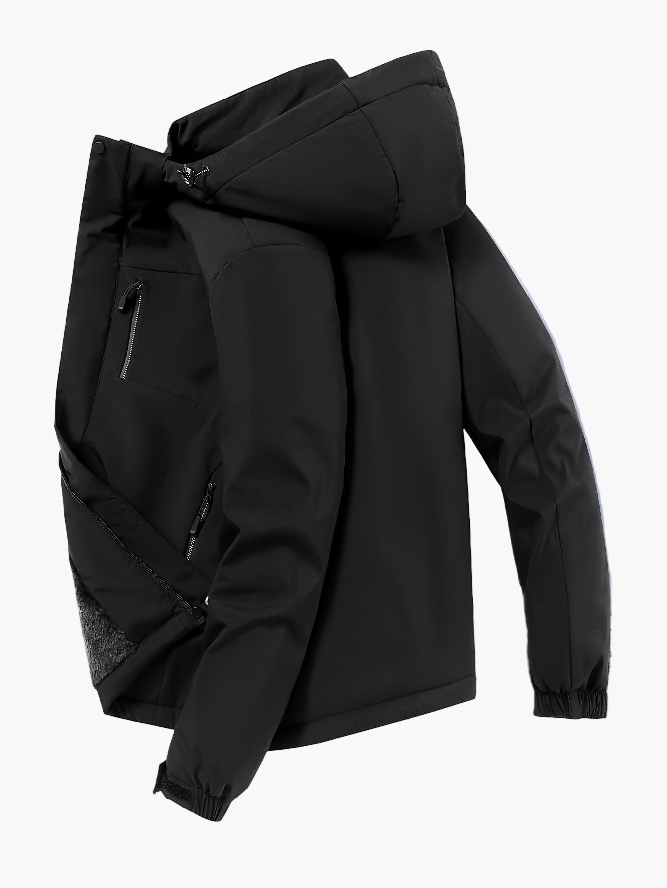 Men's Outdoor Softshell Jacket with Hood – Sporty, Breathable & Ideal for Hiking