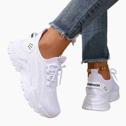 Damen Sneaker Freizeit Sportliche Laufschuhe Komfort Trend