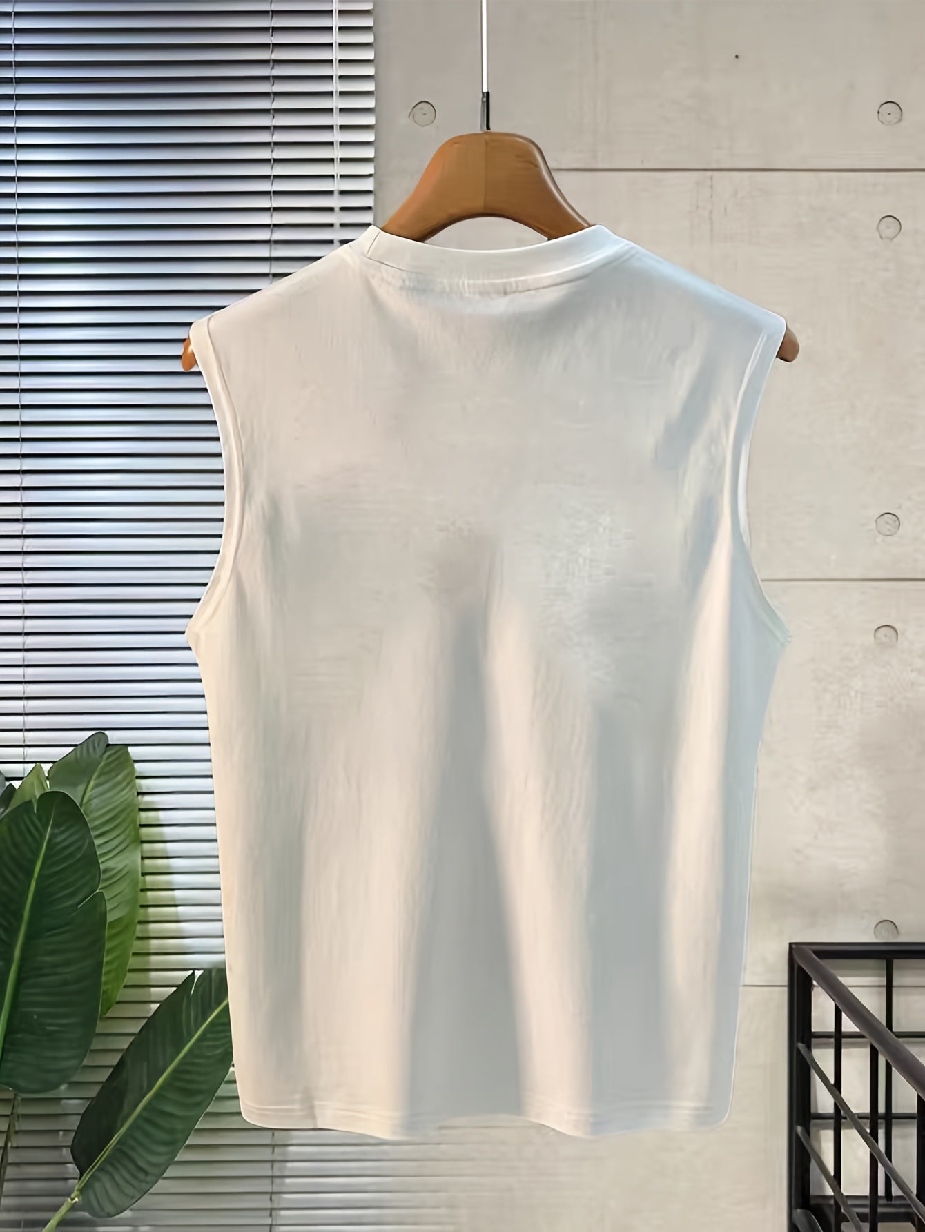 Men's Loose Sleeveless Casual Summer Top – Crew Neck, Ideal for Sports & Everyday Wear