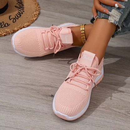 Women's Sneakers for Leisure & Sports – Breathable Low-Top Trainers for Everyday and Fitness