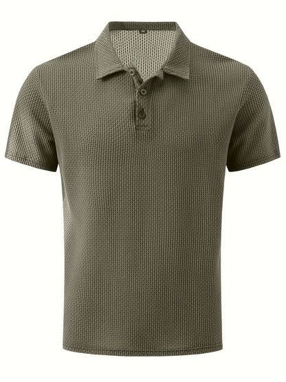 Herren Polohemd Kurzarm Modern Casual Sommer Stil