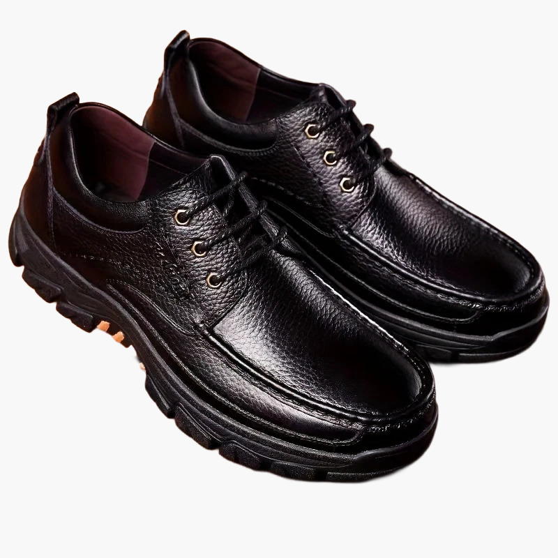 Men's Comfortable Outdoor Casual Shoes with Durable Sole – Casual Lace-Up Shoes for Everyday and Adventure